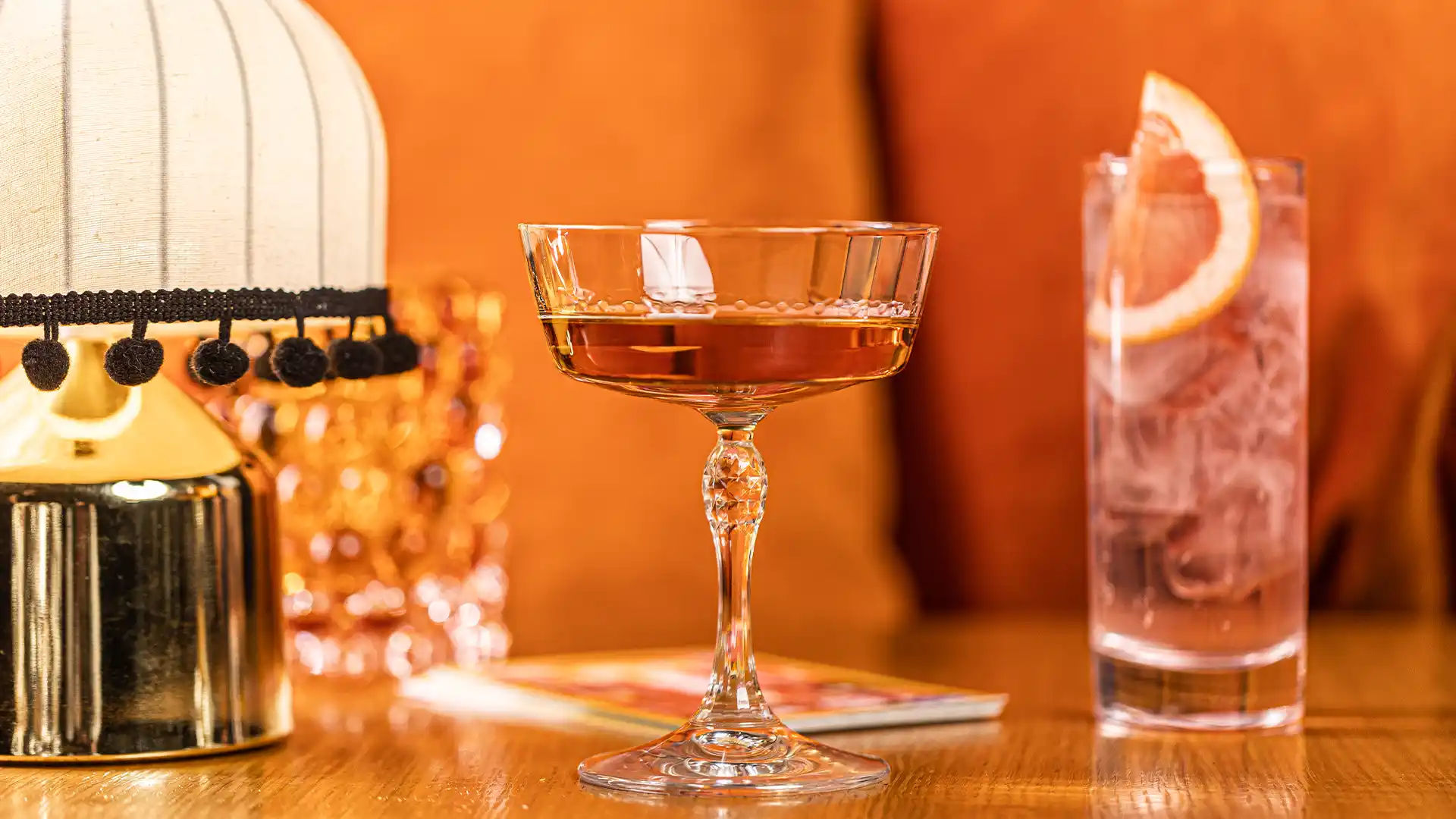 Cocktails being poured at Gogogaga